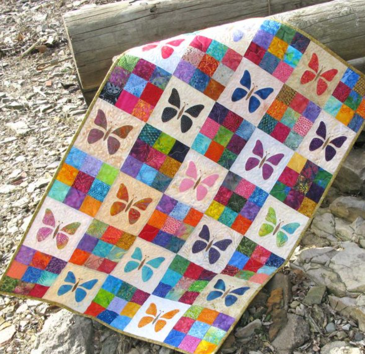 IMG: Butterfly Baby Quilt Pattern